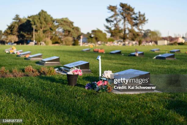 Pyrapl 43 Linwood Cemetery Christchurch Stock Photos, High-Res Pictures, and ...
