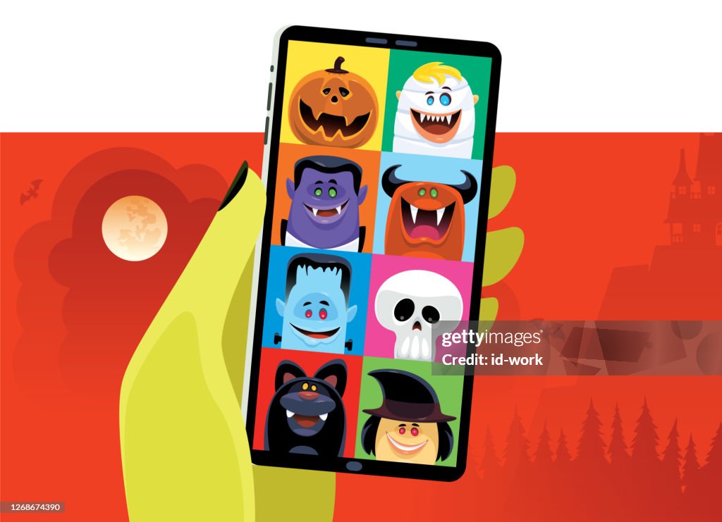 Video-Chat mit Vampir und Freunden