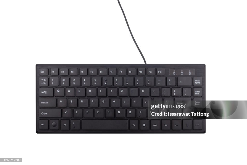 Black pc keyboard, keyboard is very useful tool for personal computer, it is necessary to write words