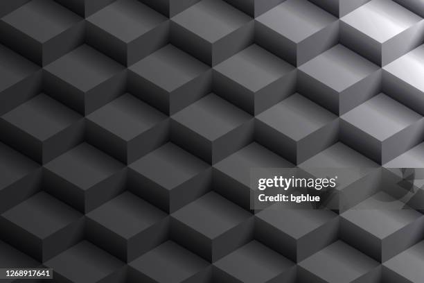 abstract gray background - geometric texture - isometric grid pattern stock illustrations