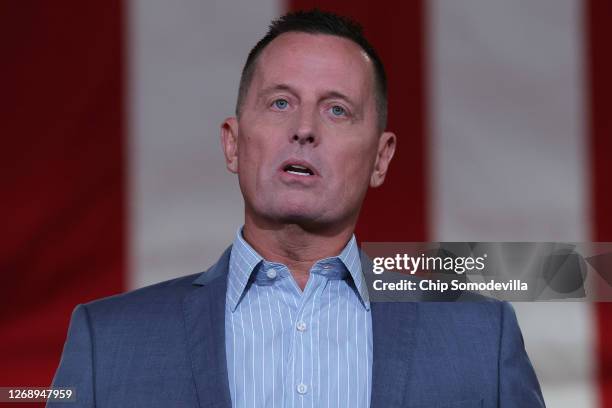 Former Acting Director of National Intelligence and current Republican National Committee senior advisor Richard Grenell pre-records his address to...