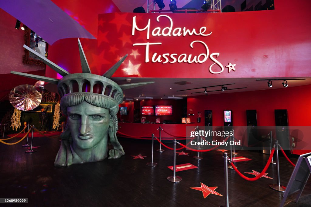 Madame Tussauds Re-Opens In Times Square