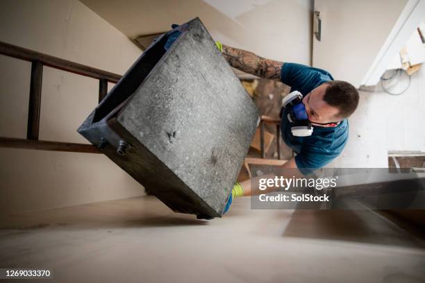 taking a water tank out of attic - water tower storage tank stock pictures, royalty-free photos & images