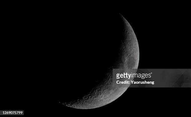 scenic view of moon at night,super size - supermoon stock-fotos und bilder