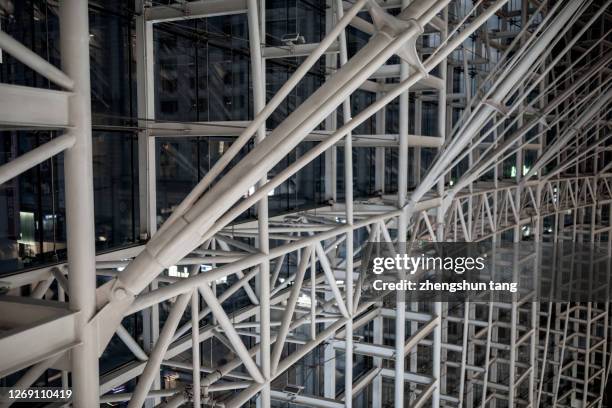 Steel Interlocking Frame 552 Interlocking Architecture Stock Photos, High-Res Pictures, and ...