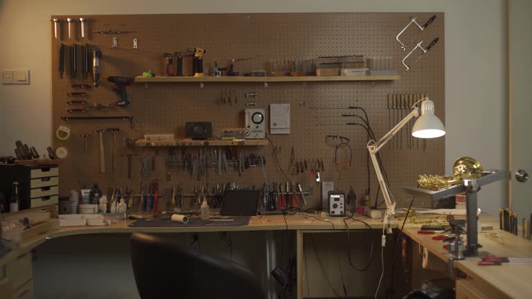 Workbench Instrument Workbench Pegboard Videos and HD Footage - Getty Images