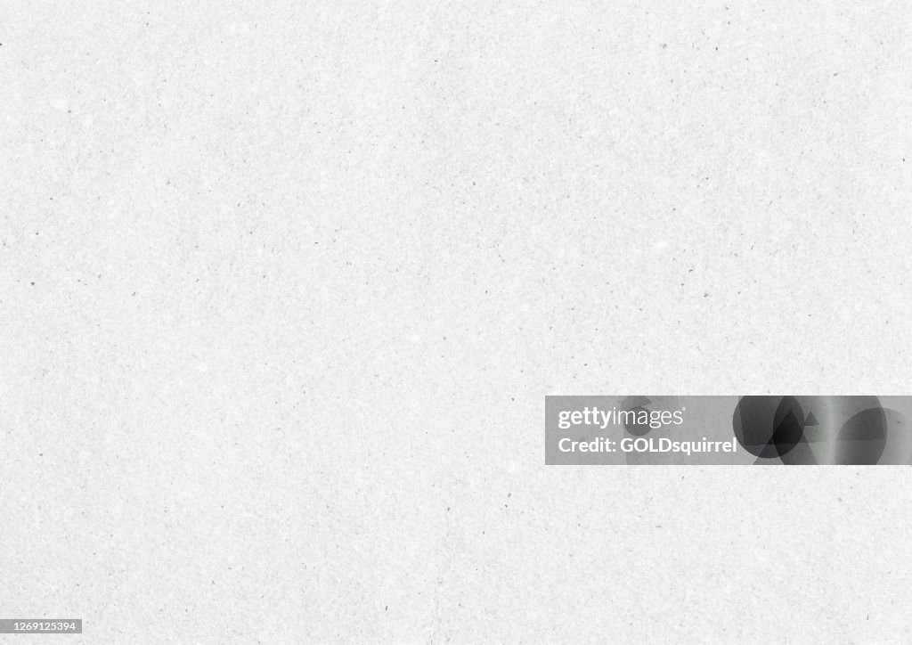 Azulejo plano rectangular de hormigón con superficie textura imperfecta desigual sin efecto visible - fondo de papel reciclado natural - plantilla gráfica básica de papel hecho a mano en tonos de color gris claro - ilustración en vector