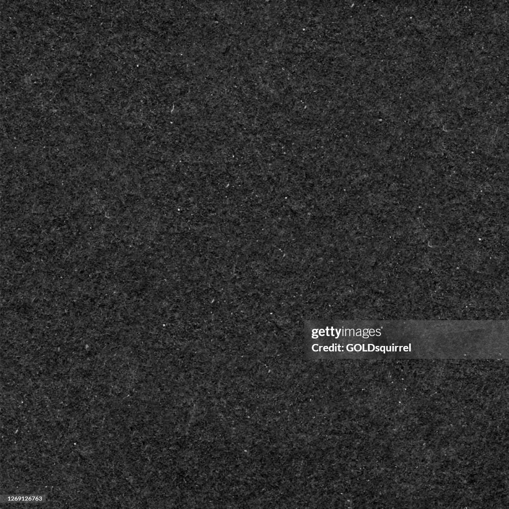 Papel de lija en macro - superficie de papel negro áspero crudo desigual sin costuras en vector - material reciclado original moderno abstracto con superficie de textura alta rugosa visible - fondo gráfico básico