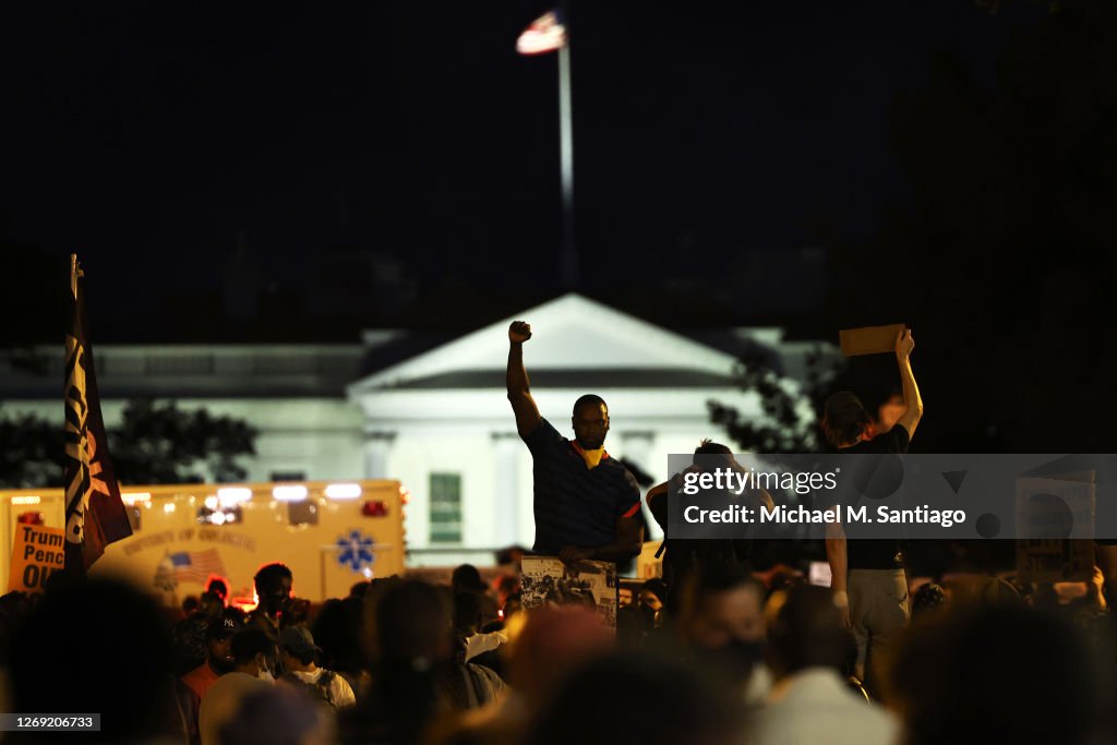 Protests Held In Washington, DC In Response To Republican National Convention