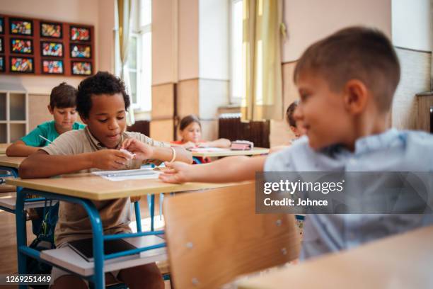 142 Child Cheating On Test Stock Photos, High-Res Pictures, and Images ...