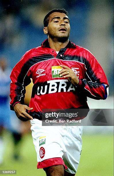 Romario of Flamengo in action during the pre-season Gelderland Tournament game against Chelsea in Arnhem, Holland. Flamengo lost 5-0. \ Mandatory...