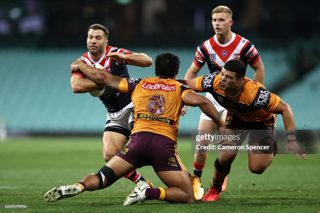 NRL Rd 16 - Roosters v Broncos