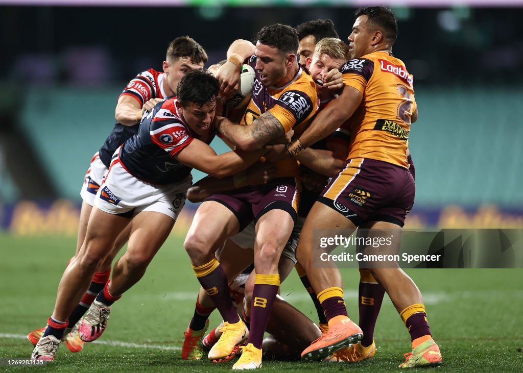 NRL Rd 16 - Roosters v Broncos