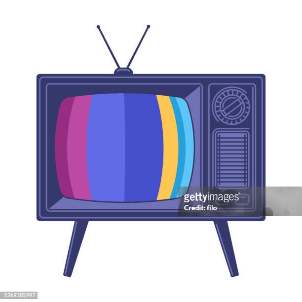 Retro Television Tv Set High-Res Vector Graphic - Getty Images