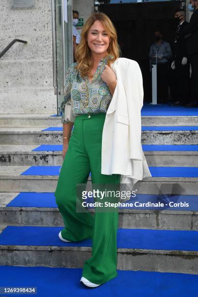 Daniela Lumbroso attends the Opening Ceremony of the 13th Angouleme French-Speaking Film Festival on August 28, 2020 in Angouleme, France.
