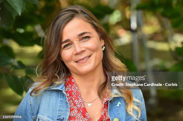 Actress Blanche Gardin attends the "Effacer L'Historique" Photocall at 13th Angouleme French-Speaking Film Festival on August 28, 2020 in Angouleme,...