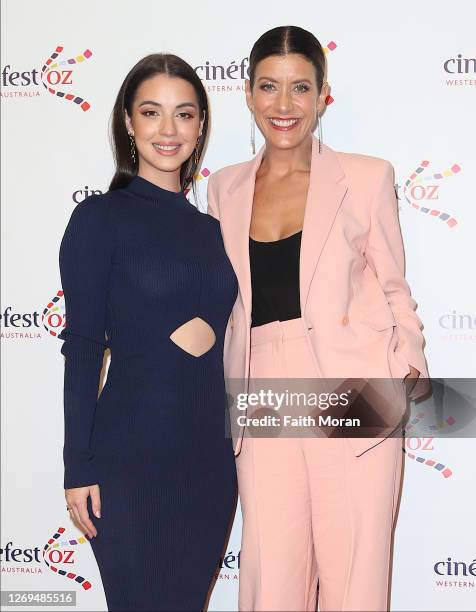 Kate Walsh and Adelaide Kane attend the 'Dirt Music' screening on closing night of CinefestOZ at Orana Cinemas on August 29, 2020 in Busselton,...