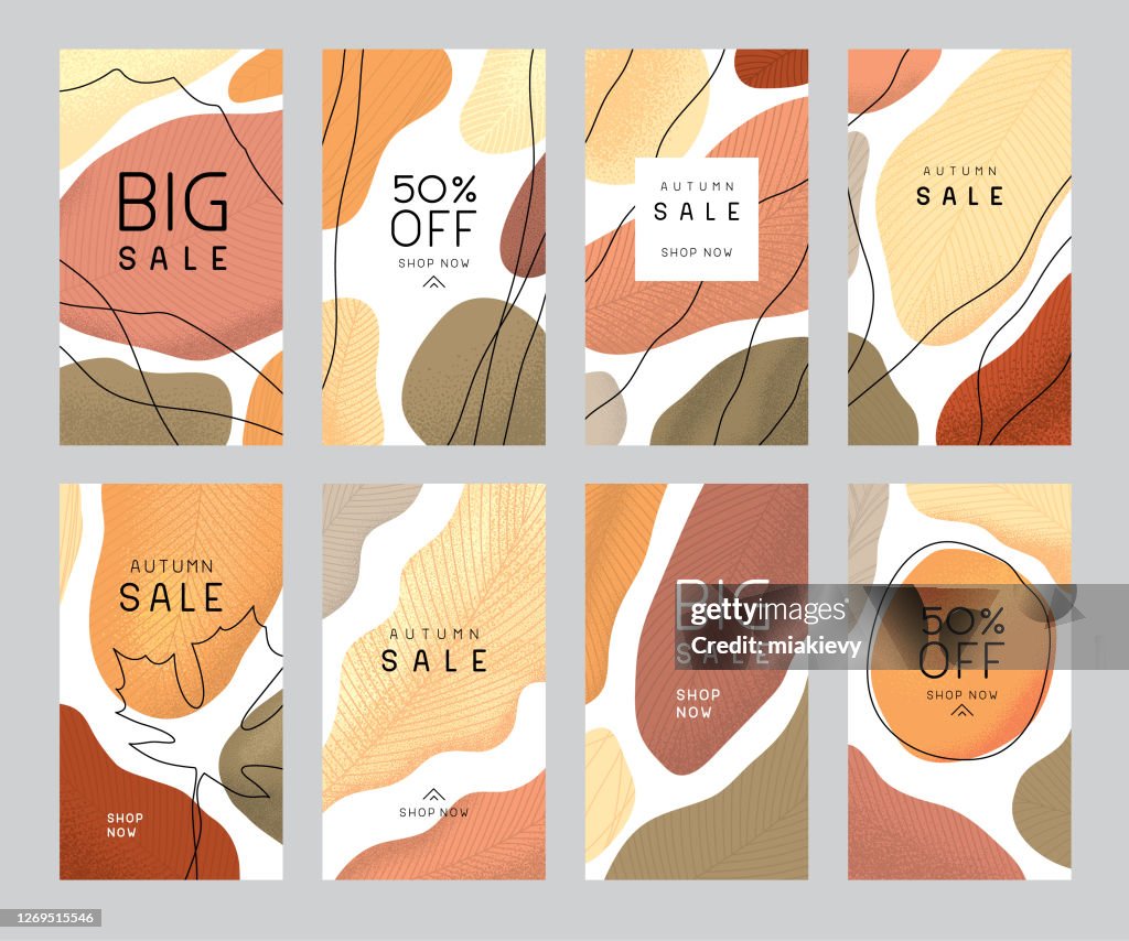 Autumn sale templates