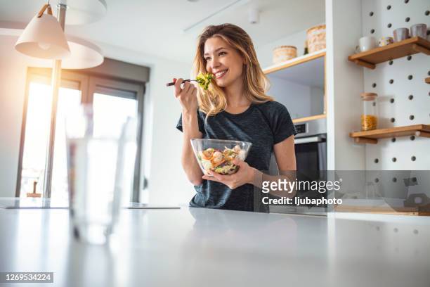 what i eat is who i am - healthy eating stock pictures, royalty-free photos & images