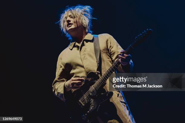 Pete Doherty of The Libertines performs at Virgin Money Unity Arena on August 29, 2020 in Newcastle upon Tyne, England.
