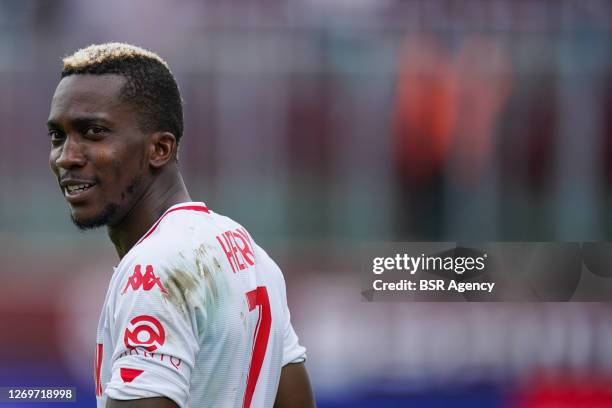 Henry Onyekuru of AS Monaco during the Ligue 1 match between FC Metz and AS Monaco on August 30, 2020 in Metz, France.