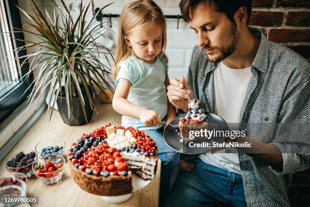 it's sweet as you are - man eating pie stock pictures, royalty-free photos & images