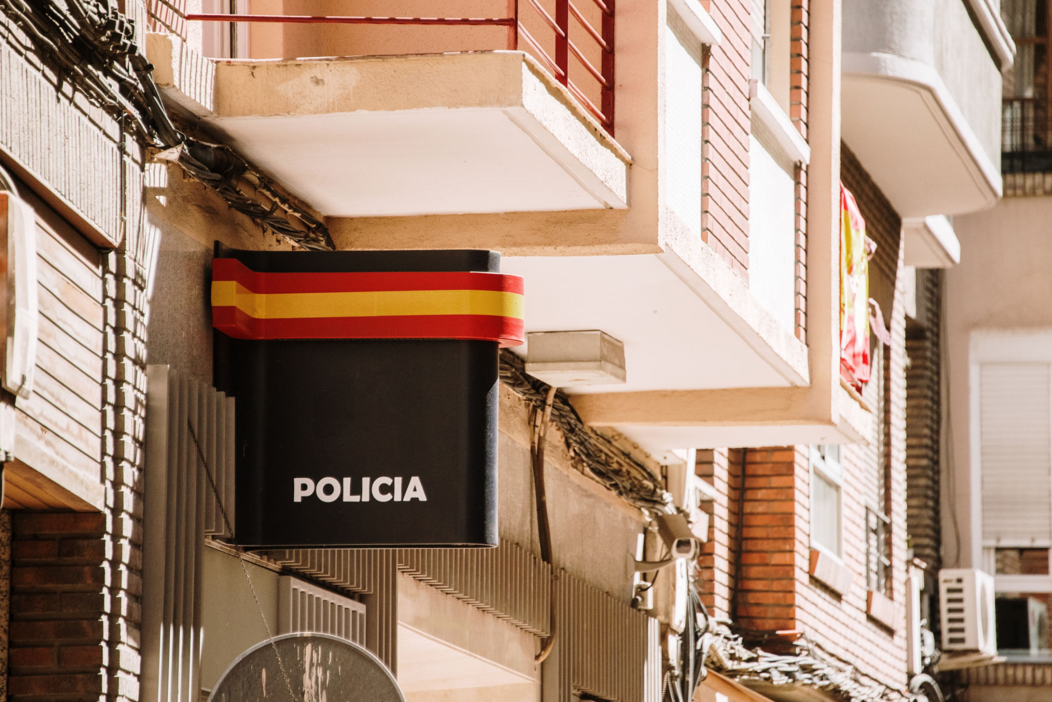 Spain police station