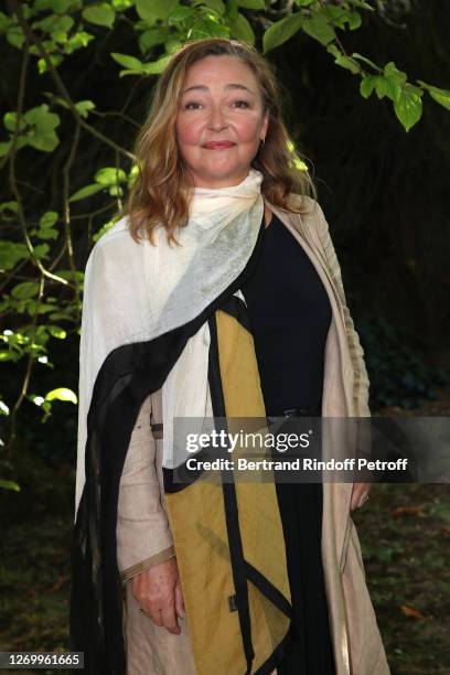 Actress Catherine Frot attends the "Des Hommes" Photocall at 13th Angouleme French-Speaking Film Festival on August 31, 2020 in Angouleme, France.