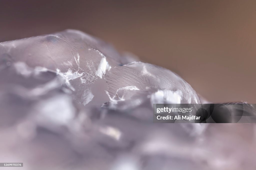 Frozen Soap Bubble
