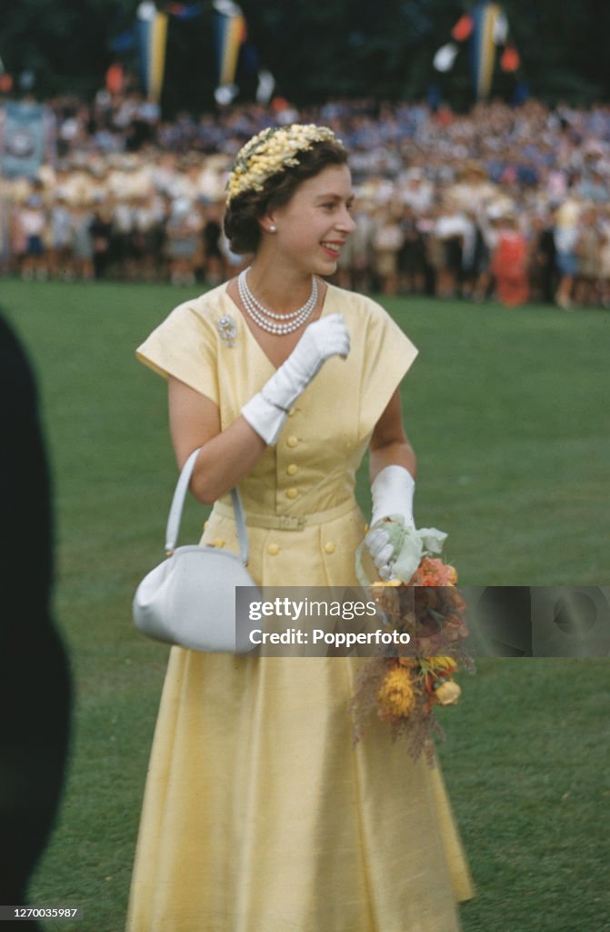 Queen Elizabeth II In Canberra