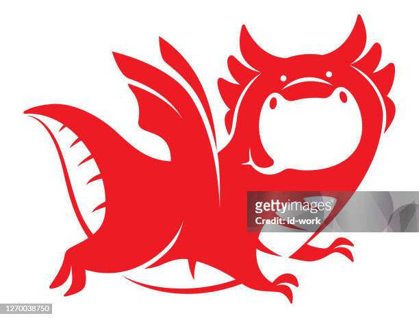 105 Dragon Logo High Res Illustrations - Getty Images