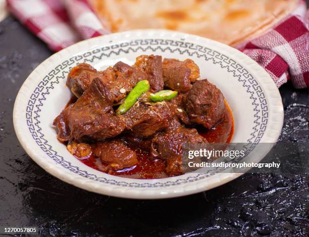 mutton rogan josh - rogan josh stock-fotos und bilder