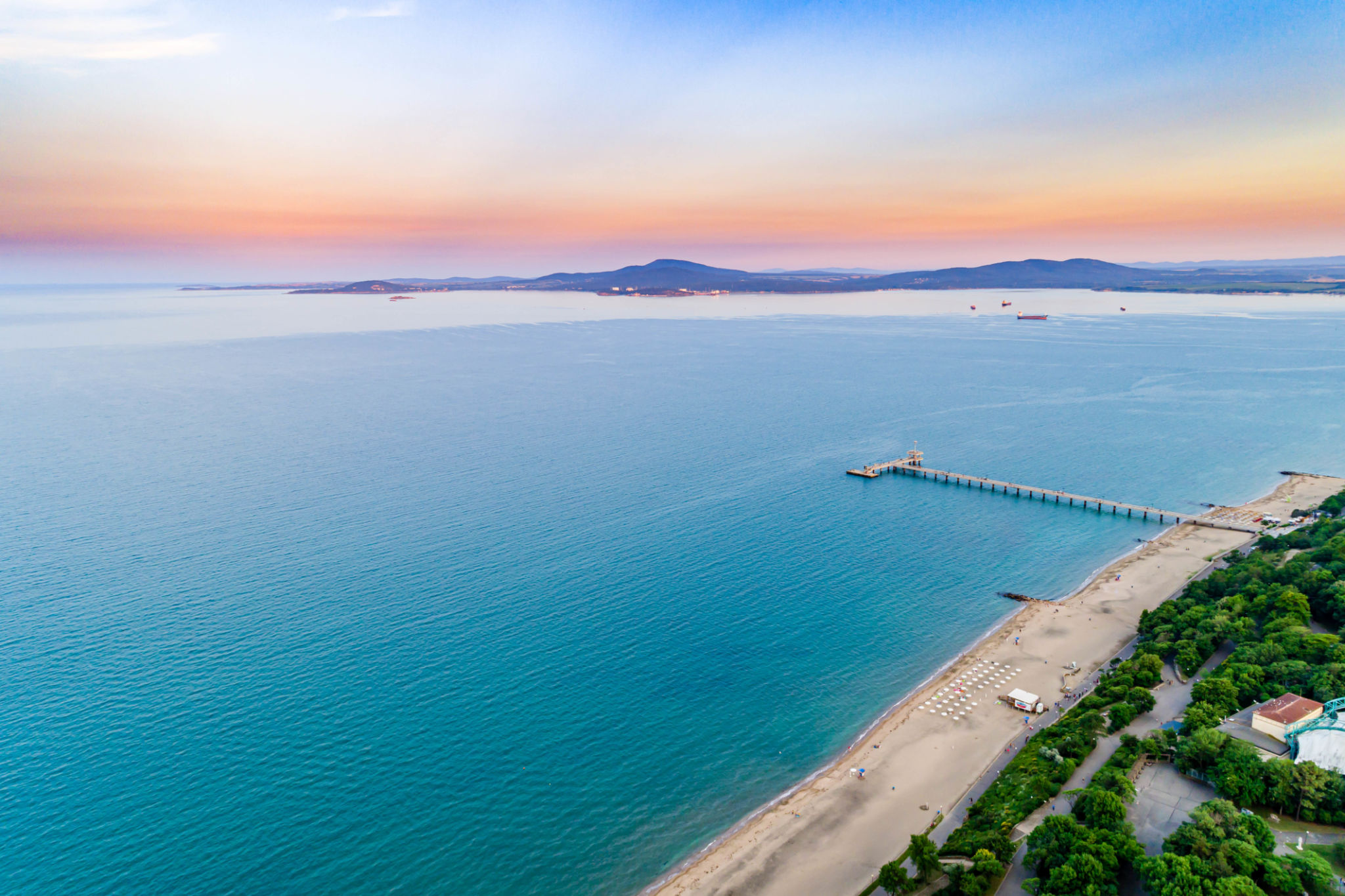 summer beach burgas