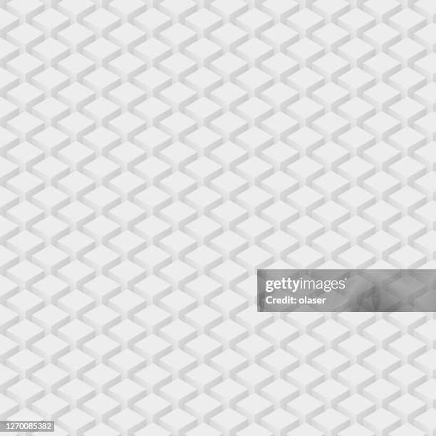 different 3d blocks. in rows and columns. - infinite reflection stock illustrations