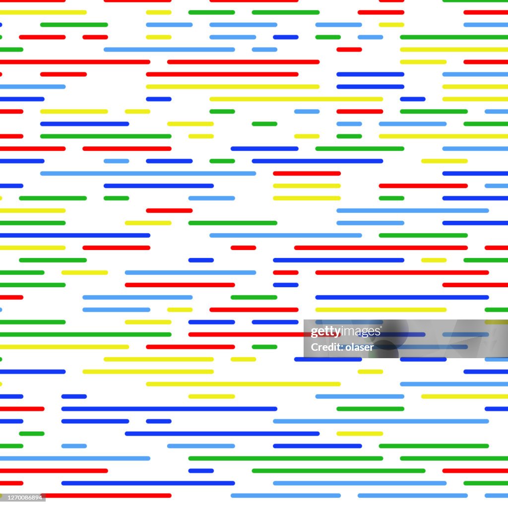 Horizontal Line Rounded Colorful Parallel Horizontal Lines With Rounded Ends High-Res Vector ...