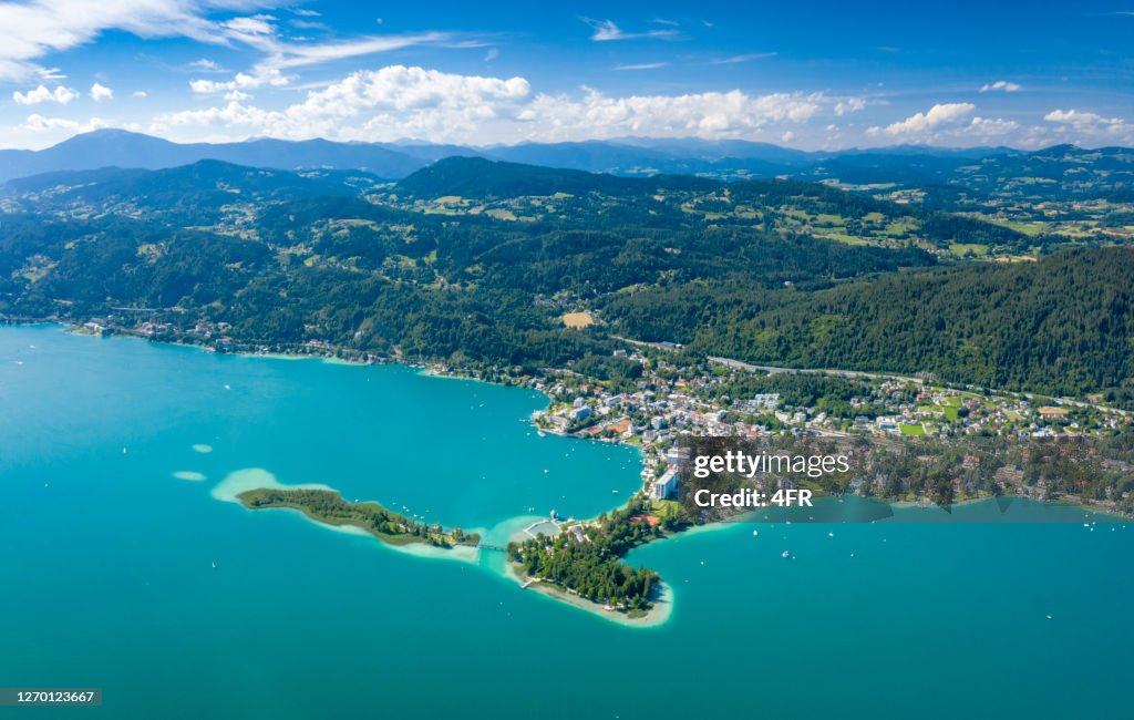 Pörtschach Landspitz Peninsula, Klagenfurt, Wörthersee, Austria