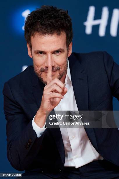 Actor Daniel Grao attends 'Hit' premiere at Palacio de Congresos Europa during the FesTVal 2020 on September 01, 2020 in Vitoria-Gasteiz, Spain.