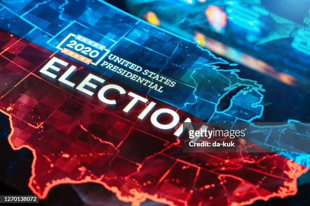 präsidentschaftswahl der vereinigten staaten 2020 - kandidaat stock-fotos und bilder