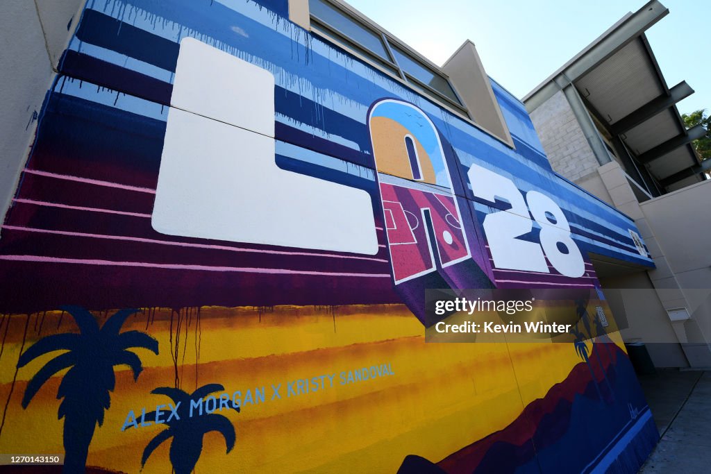 LA28 Reveals New Logo on Murals Throughout Los Angeles