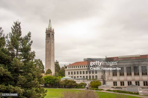 university of california in berkeley campus - berkeley stock-fotos und bilder