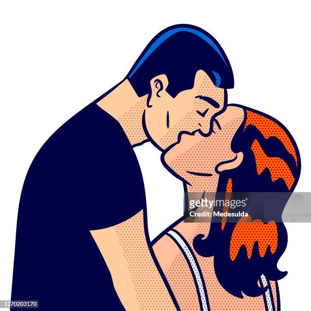 72 Lip Kiss Cartoon High Res Illustrations - Getty Images