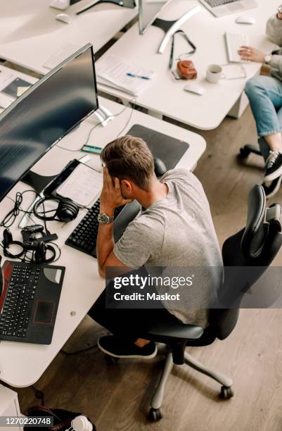 Computer Programming Frustration Image 114 Frustrated Female Computer Programmer Stock Photos, High-Res ...