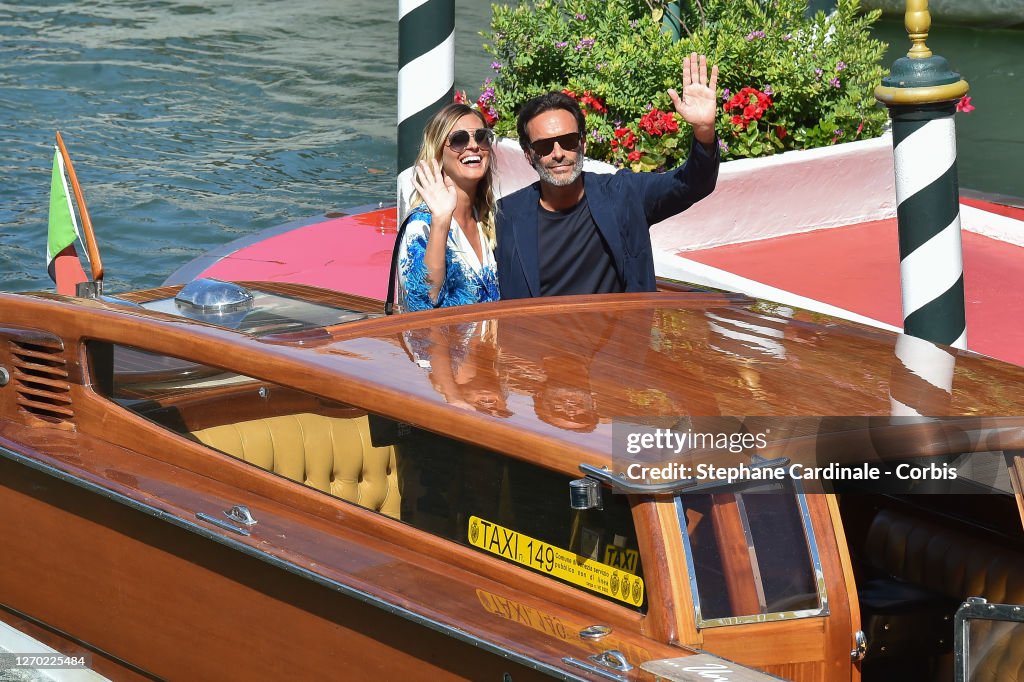 Celebrity Excelsior Arrivals During The 77th Venice Film Festival - Day 1