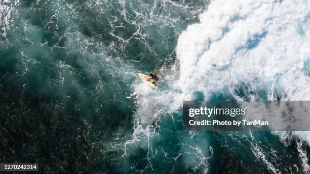 surfing in siargao island, philippines. - daily life in philippines stockfoto's en -beelden