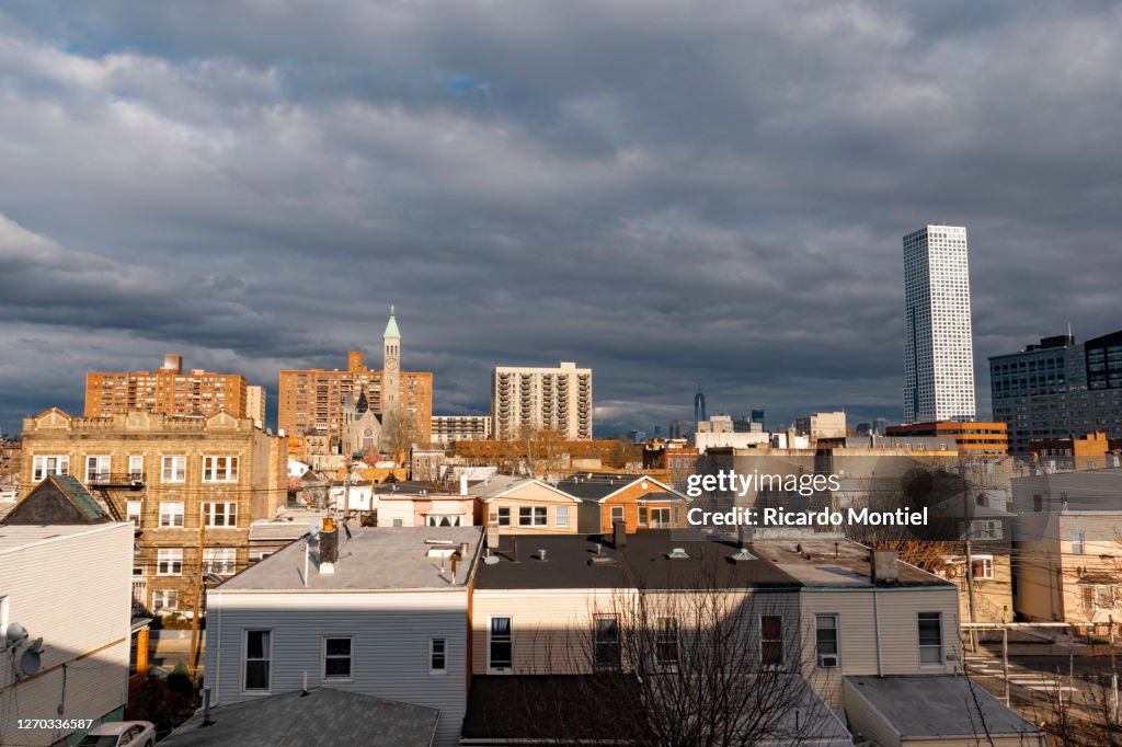 Overcast in Jersey City