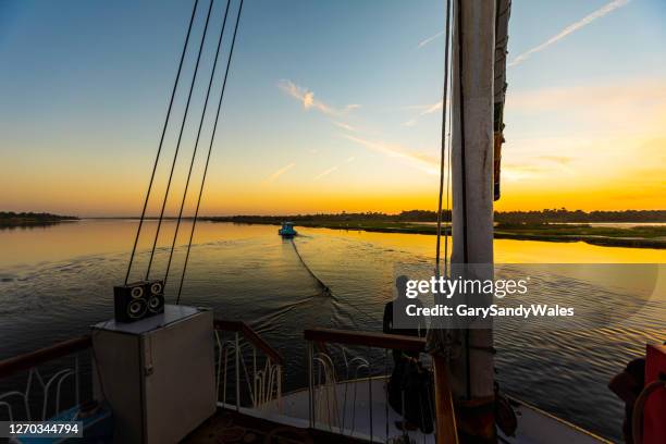 cruising the nile - edfu stock pictures, royalty-free photos & images