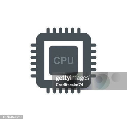Cpu 圖示。 Cpu 圖示。