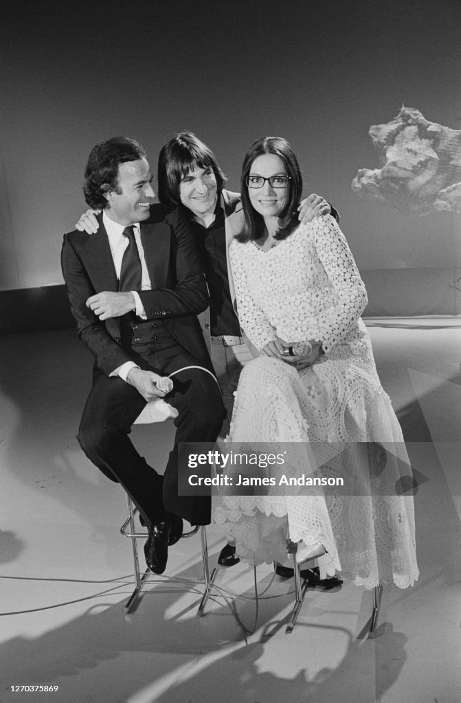 Julio Iglesias, Serge Lama et Nana Mouskouri