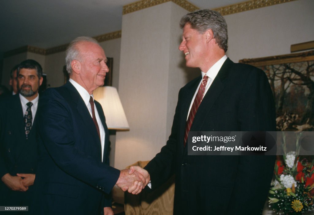 Yitzhak Rabin in the United States