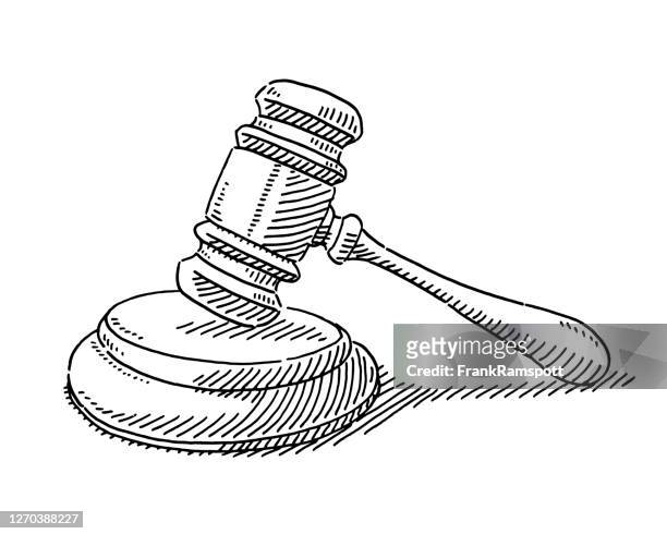 239 Gavel Drawing Photos and Premium High Res Pictures - Getty Images